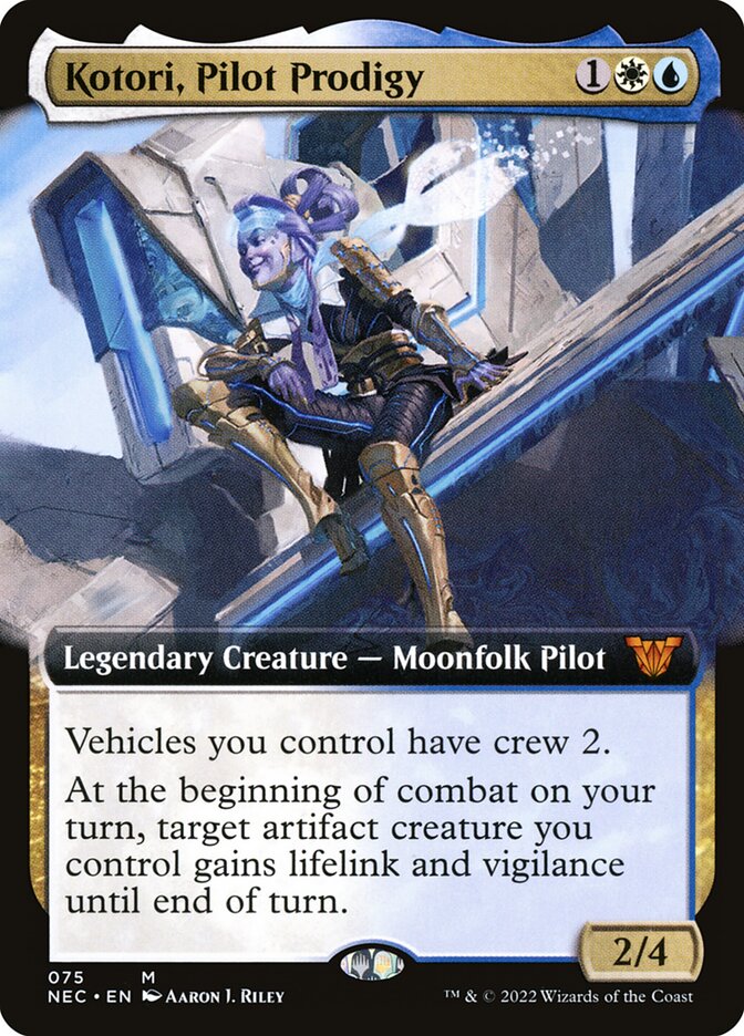 Kotori, Pilot Prodigy (Neon Dynasty Commander)