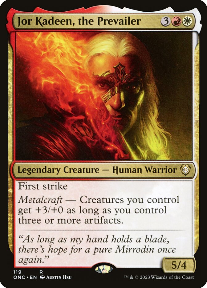 Jor Kadeen, the Prevailer (Phyrexia: All Will Be One Commander)