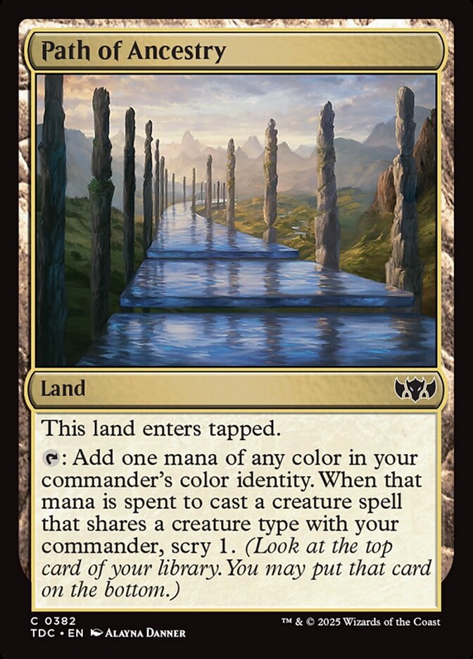 Path of Ancestry (Tarkir: Dragonstorm Commander)