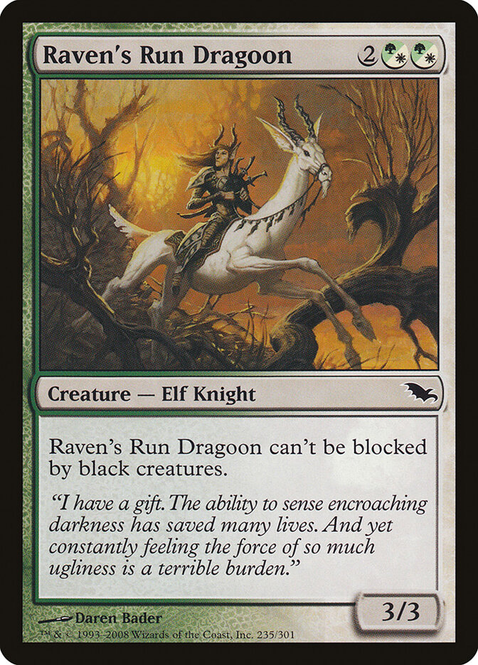 Raven's Run Dragoon (Shadowmoor)