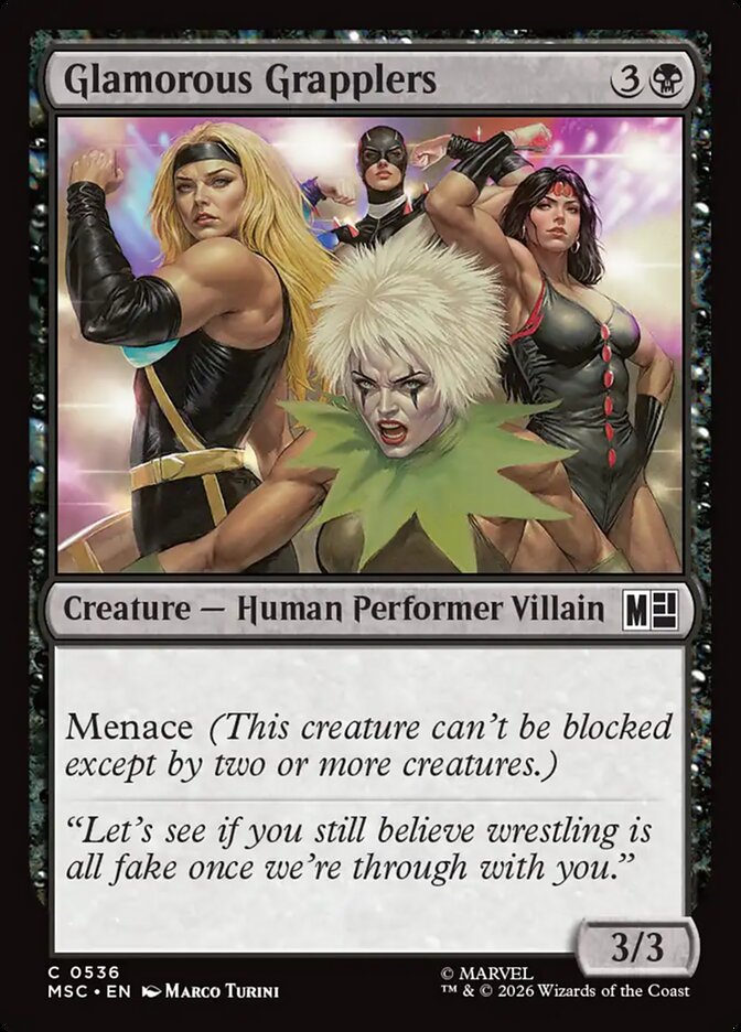 Glamorous Grapplers (Marvel Super Heroes Commander)