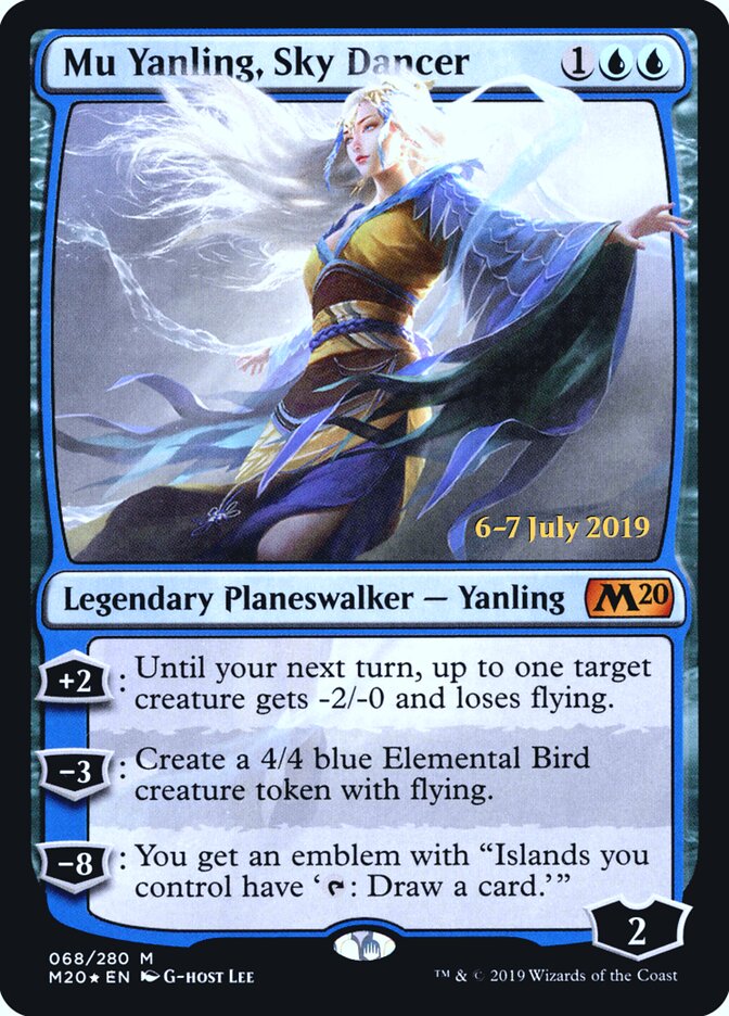 Mu Yanling, Sky Dancer (Core Set 2020 Promos)
