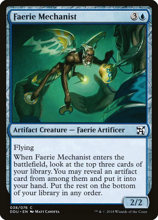 Faerie Mechanist (Duel Decks: Elves vs. Inventors)
