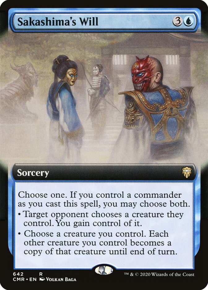 Sakashima's Will (Commander Legends)