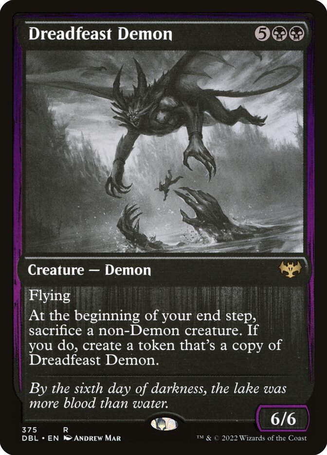 Dreadfeast Demon (Innistrad: Double Feature)