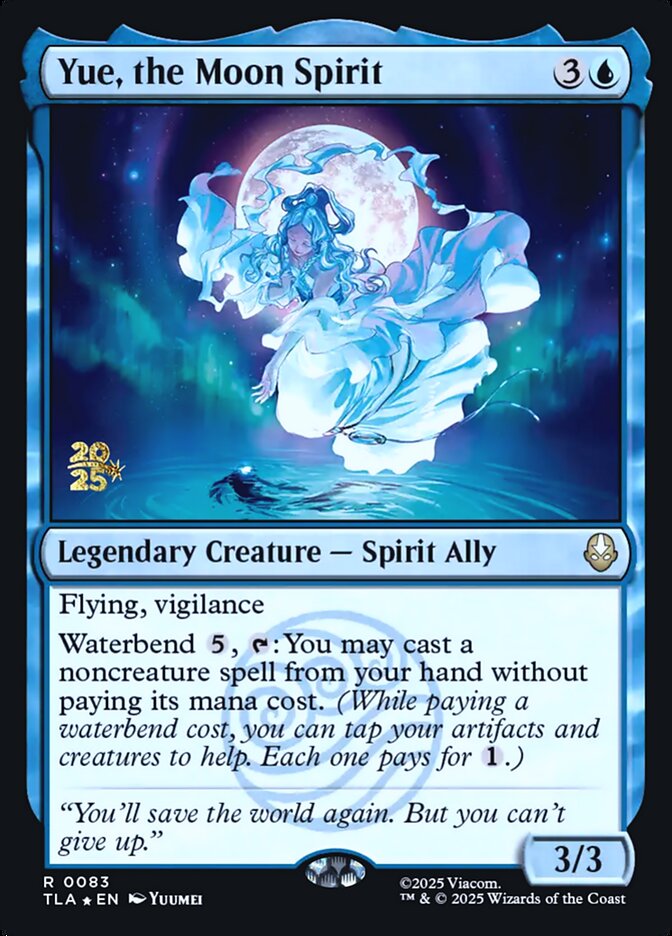 Yue, the Moon Spirit (Avatar: The Last Airbender Promos)