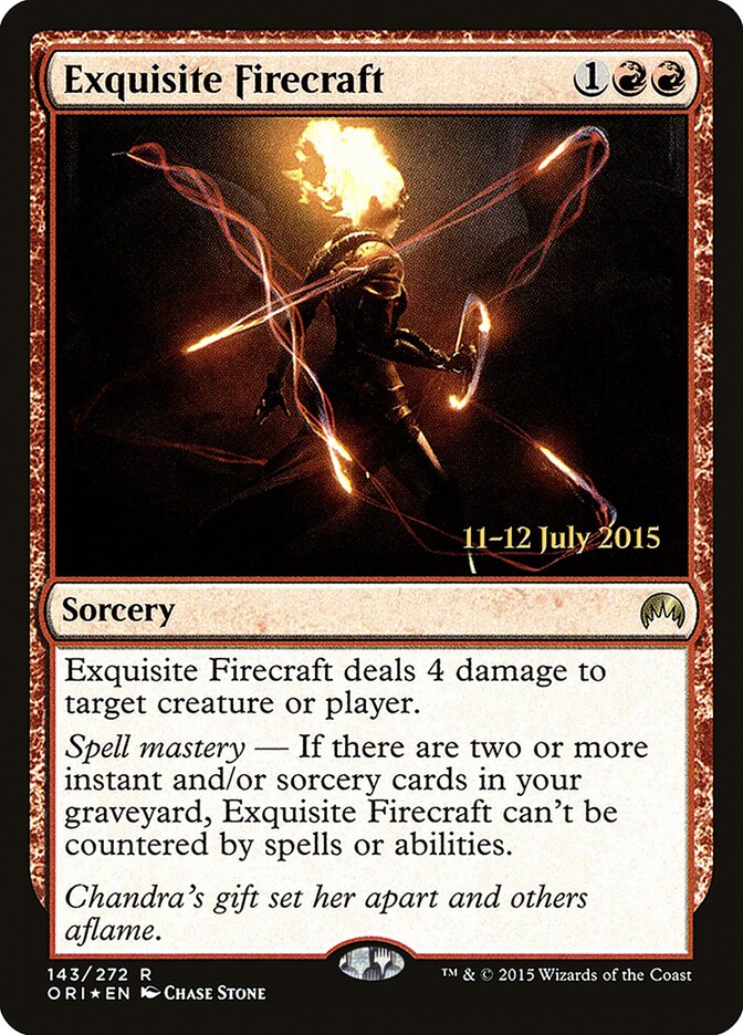 Exquisite Firecraft (Magic Origins Promos)