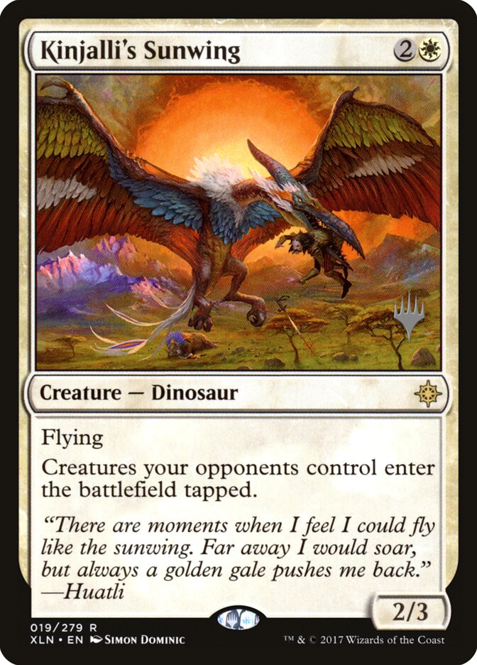 Kinjalli's Sunwing (Ixalan Promos)