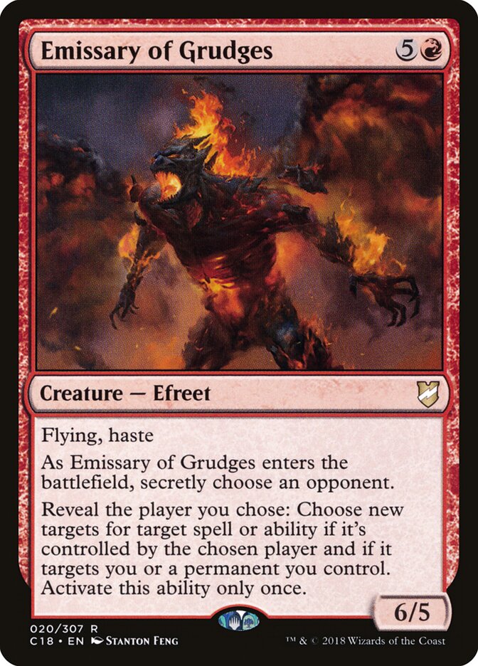 Emissary of Grudges (Commander 2018)