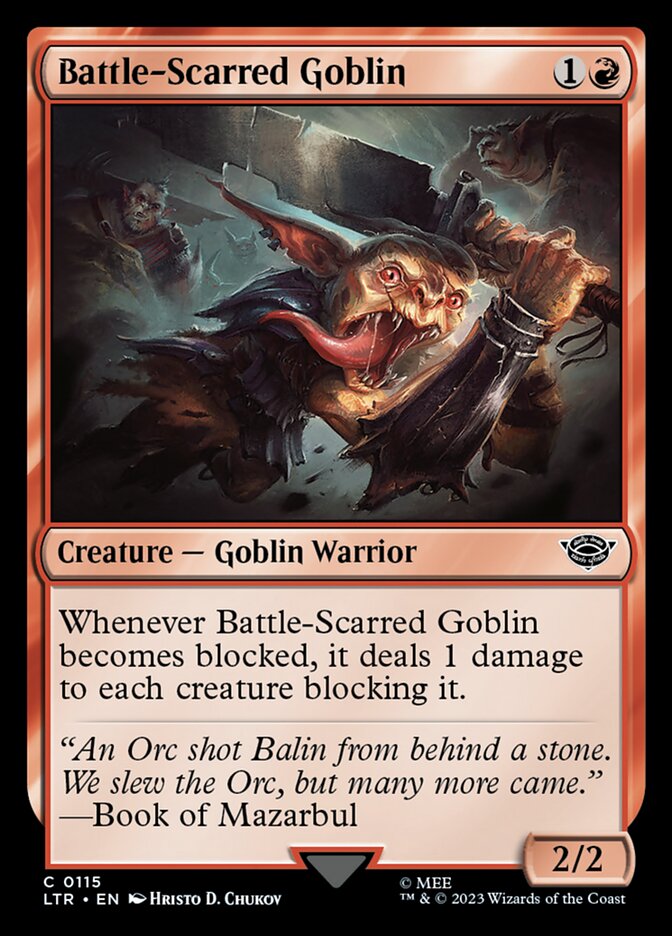 Battle-Scarred Goblin (The Lord of the Rings: Tales of Middle-earth)