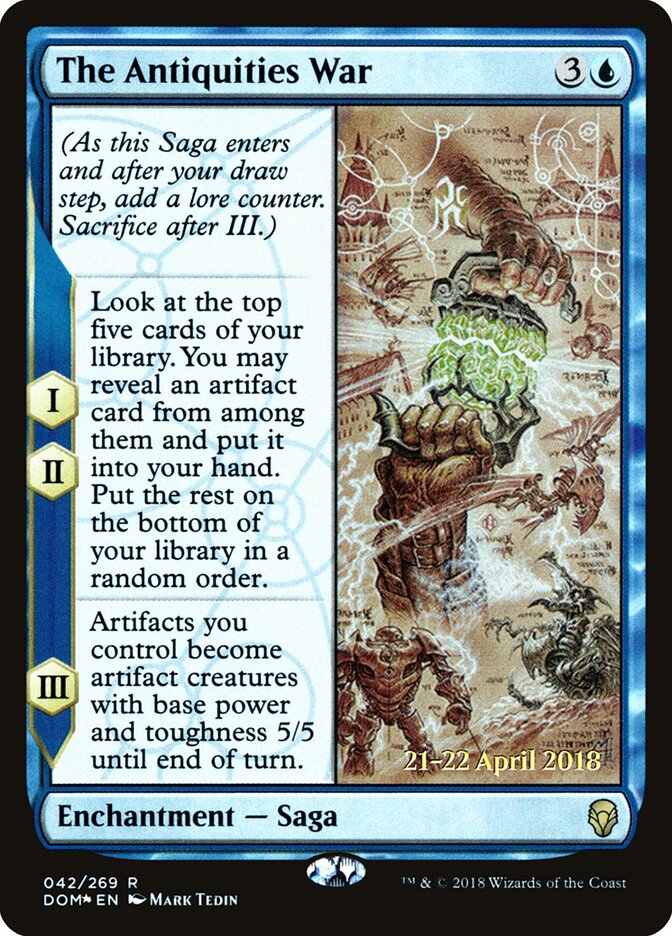 The Antiquities War (Dominaria Promos)
