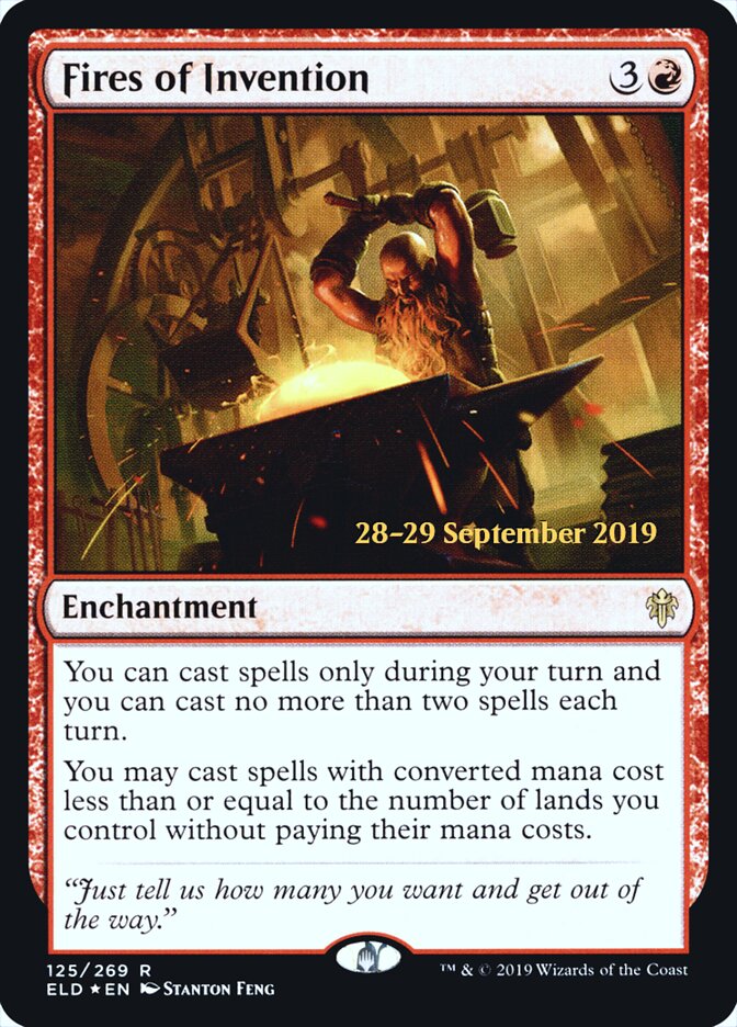 Fires of Invention (Throne of Eldraine Promos)