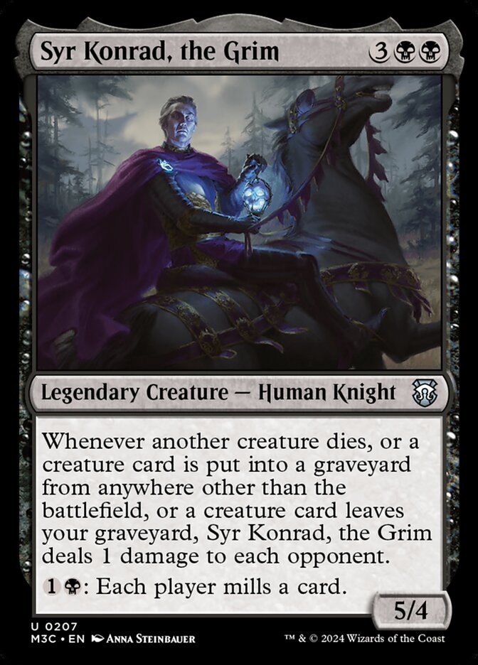 Syr Konrad, the Grim (Modern Horizons 3 Commander)