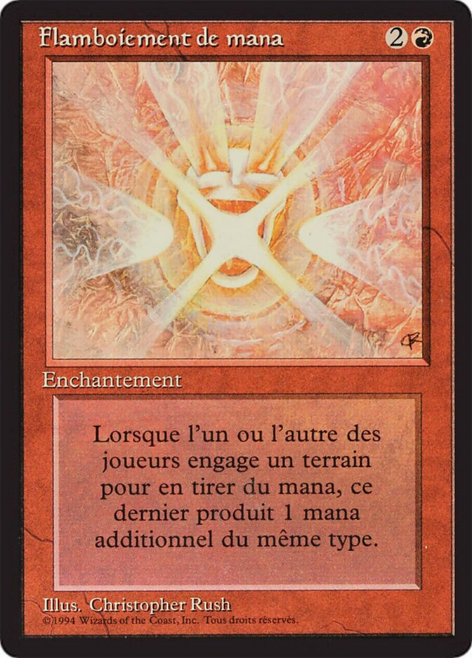 Mana Flare (Foreign Black Border)
