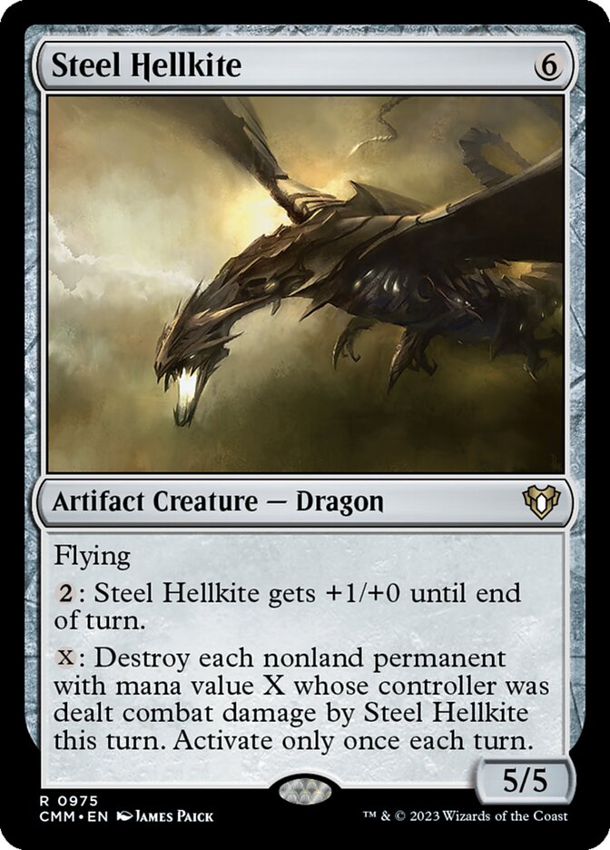 Steel Hellkite (Commander Masters)