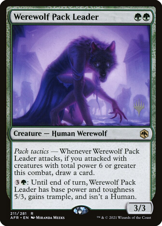 Werewolf Pack Leader (Adventures in the Forgotten Realms Promos)