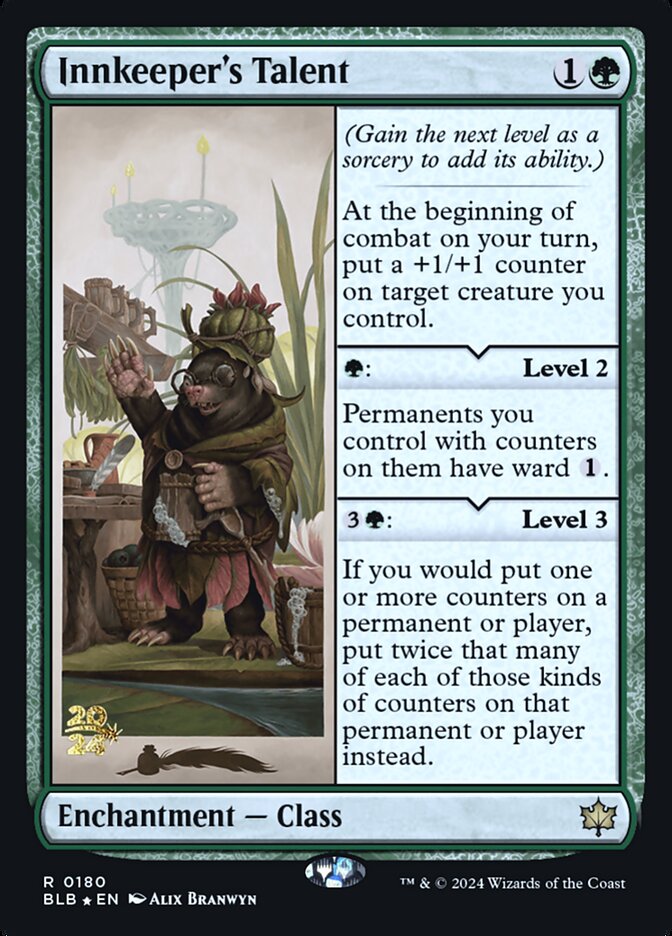 Innkeeper's Talent (Bloomburrow Promos)