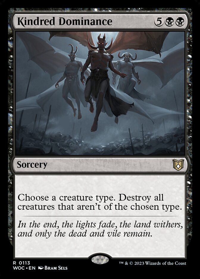 Kindred Dominance (Wilds of Eldraine Commander)