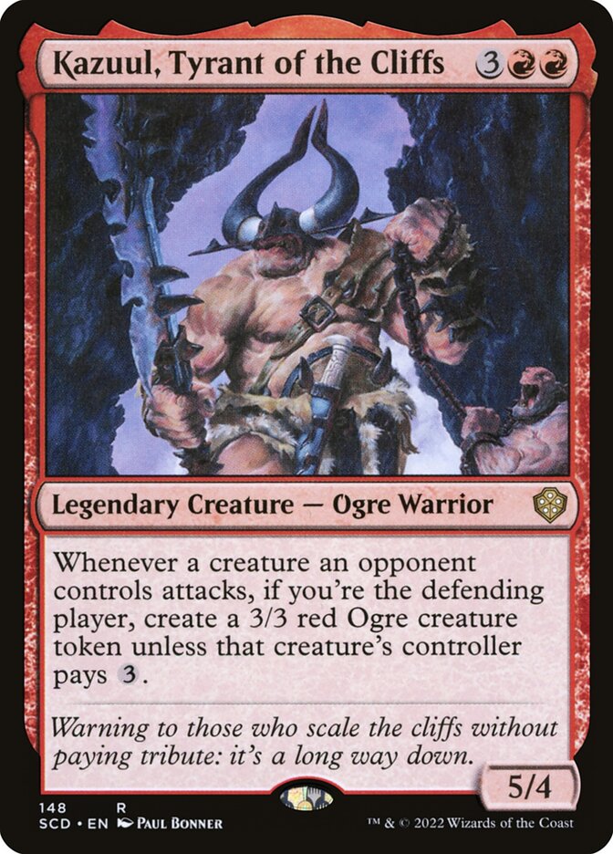 Kazuul, Tyrant of the Cliffs (Starter Commander Decks)