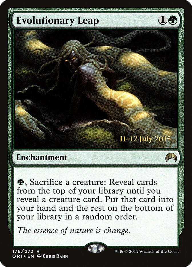 Evolutionary Leap (Magic Origins Promos)
