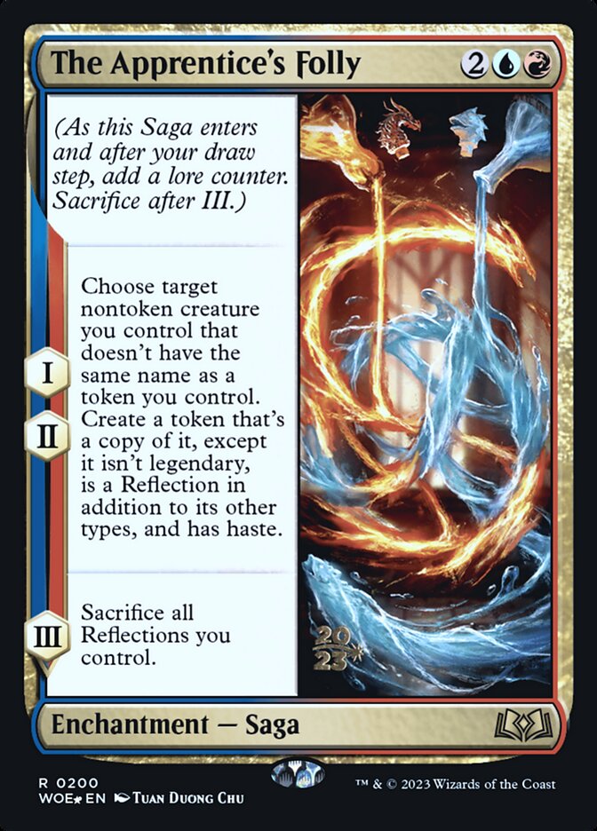 The Apprentice's Folly (Wilds of Eldraine Promos)