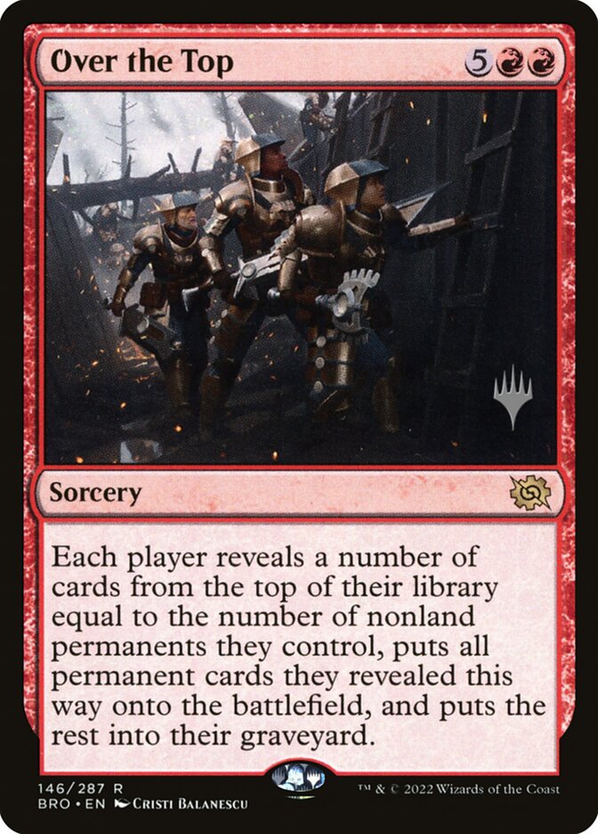Over the Top (The Brothers' War Promos)