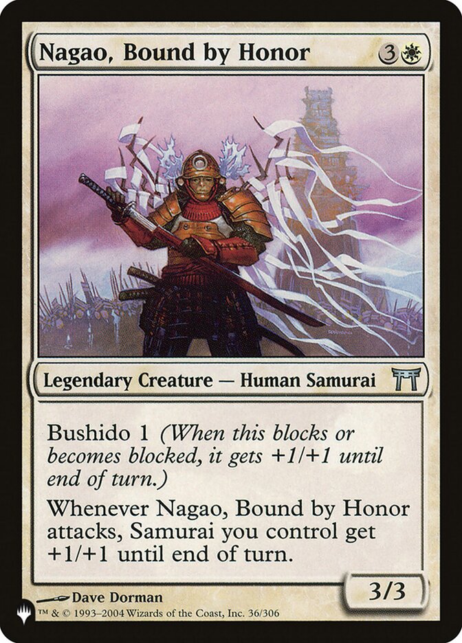 Nagao, Bound by Honor (The List)