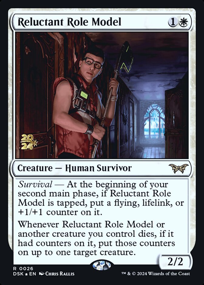 Reluctant Role Model (Duskmourn: House of Horror Promos)