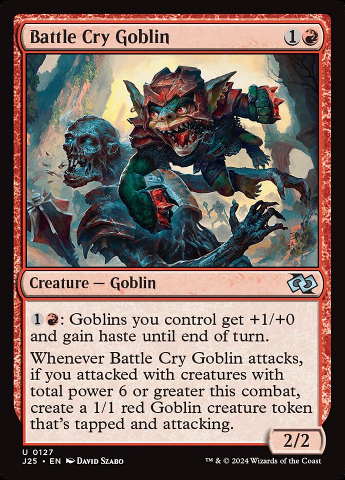 Battle Cry Goblin (Foundations Jumpstart)