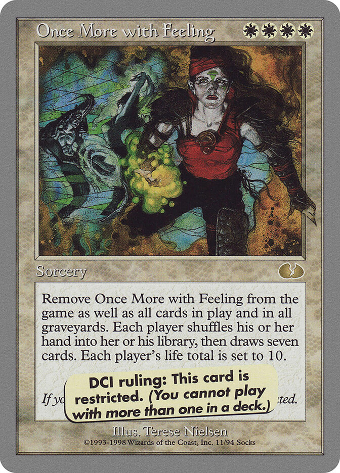 Once More with Feeling (Unglued)