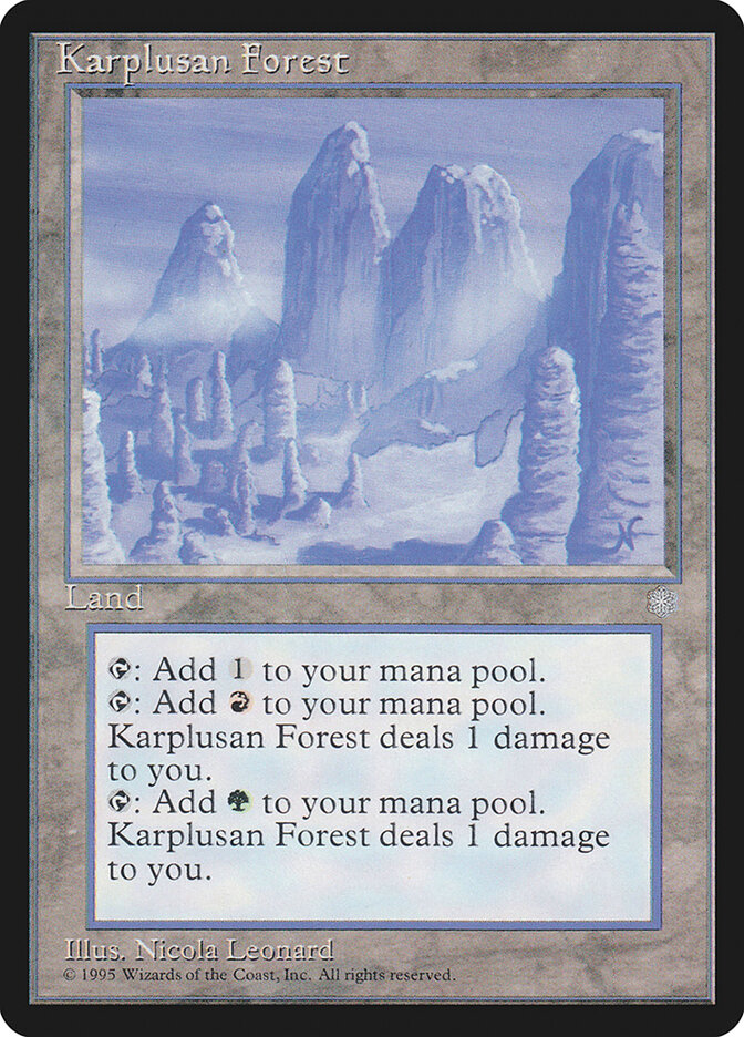 Karplusan Forest (Ice Age)