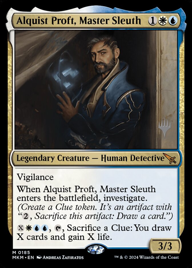 Alquist Proft, Master Sleuth (Murders at Karlov Manor Promos)