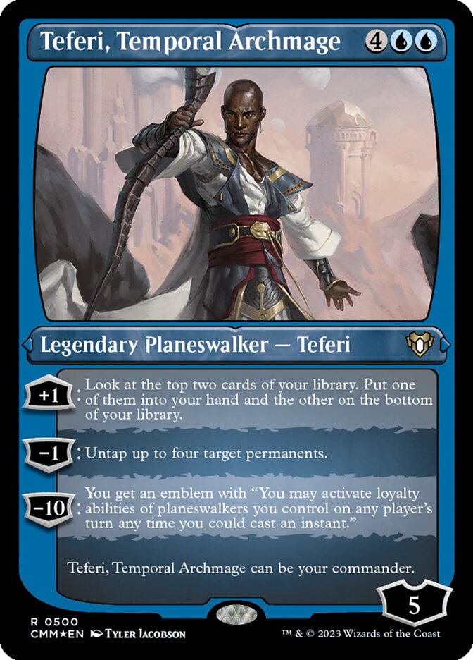 Teferi, Temporal Archmage (Commander Masters)
