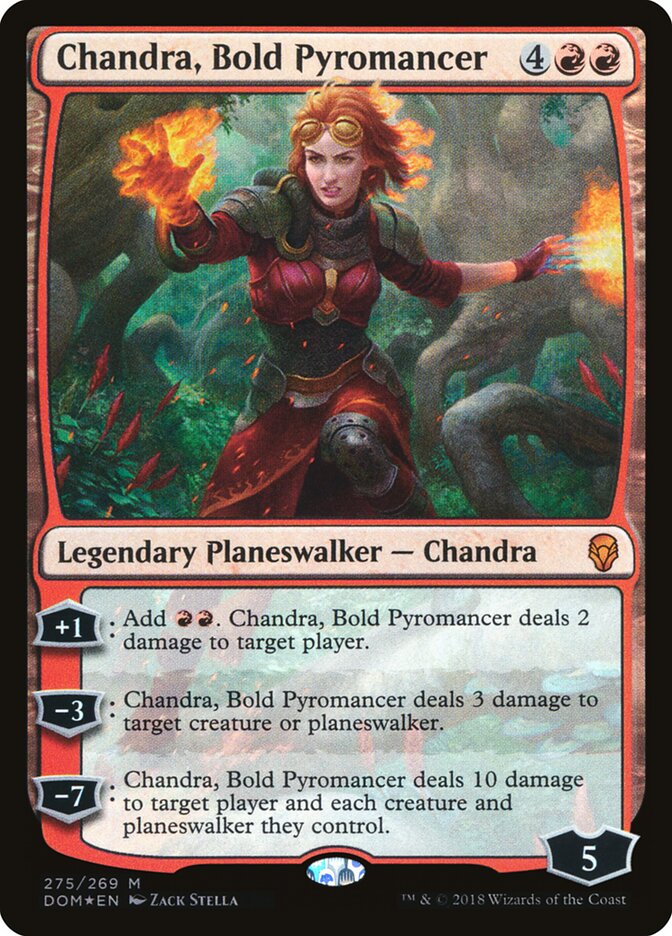 Chandra, Bold Pyromancer (Dominaria)
