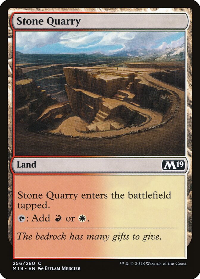 Stone Quarry (Core Set 2019)