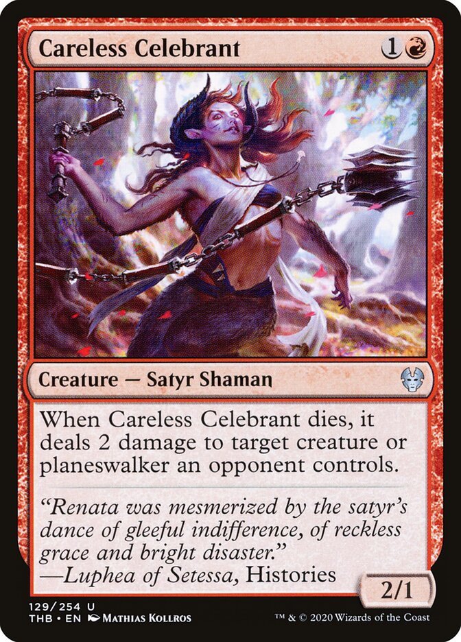 Careless Celebrant (Theros Beyond Death)