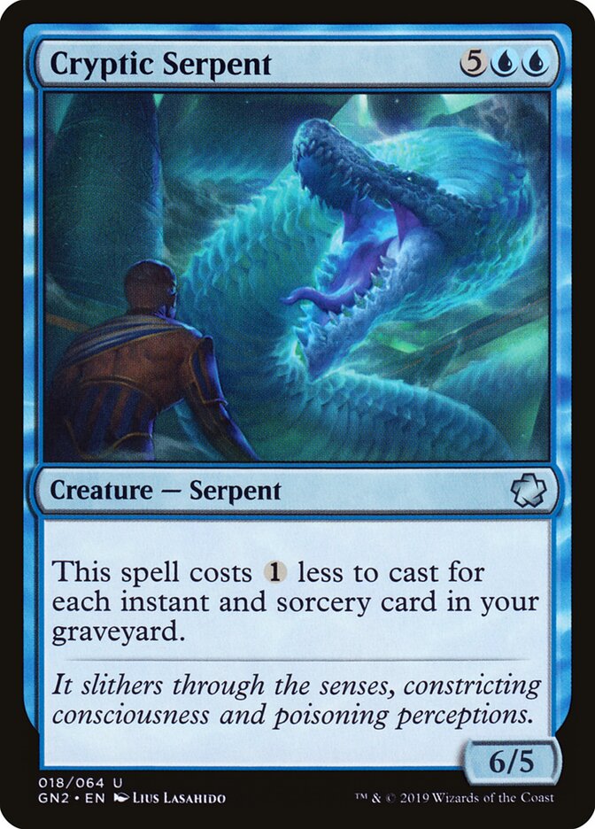 Cryptic Serpent (Game Night 2019)