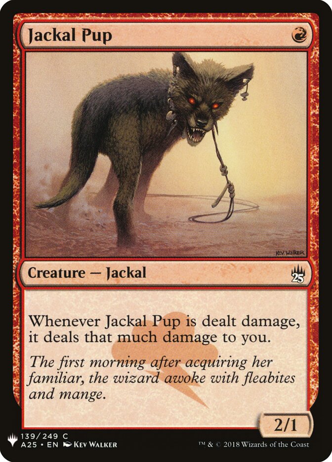 Jackal Pup (The List)