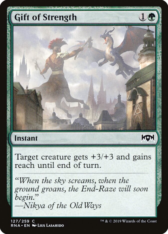 Gift of Strength (Ravnica Allegiance)