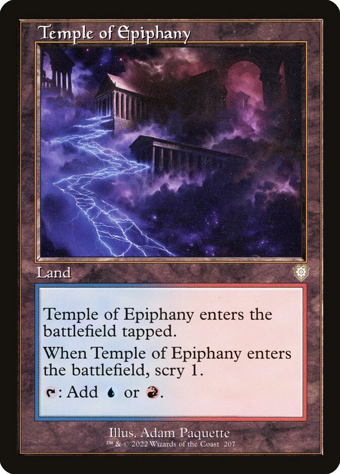 Temple of Epiphany (The Brothers' War Commander)