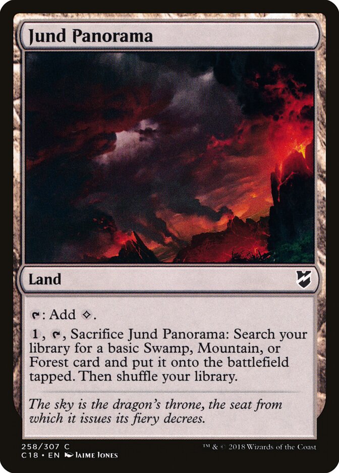 Jund Panorama (Commander 2018)