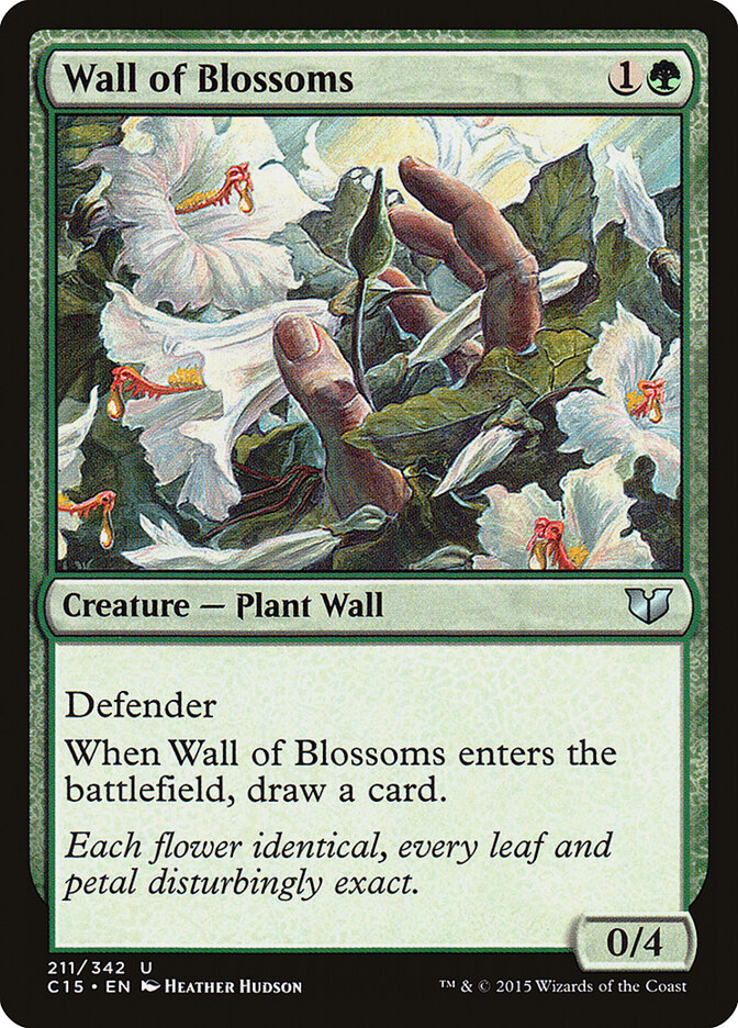 Wall of Blossoms (Commander 2015)
