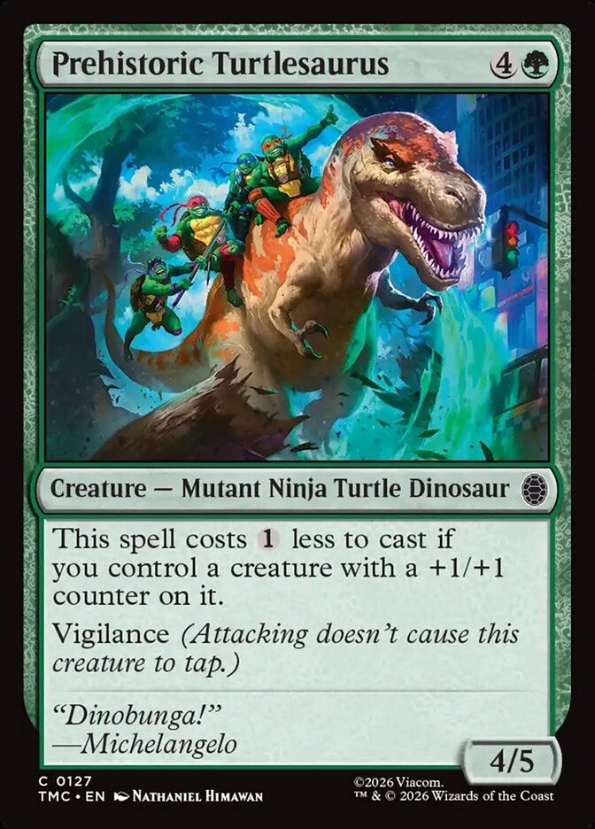 Prehistoric Turtlesaurus (Teenage Mutant Ninja Turtles Eternal)