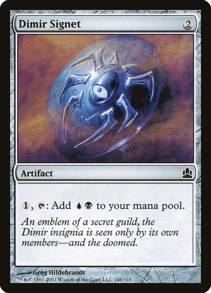 Dimir Signet (Commander 2011)