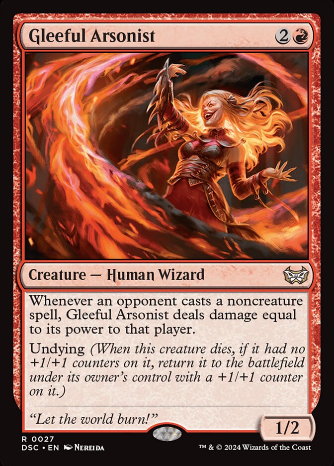 Gleeful Arsonist (Duskmourn: House of Horror Commander)
