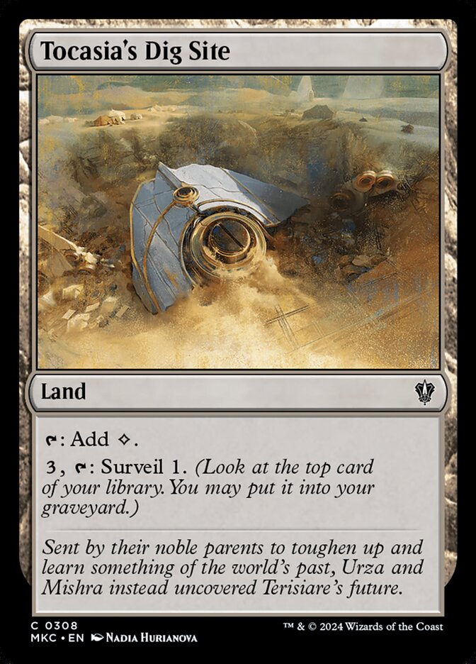 Tocasia's Dig Site (Murders at Karlov Manor Commander)
