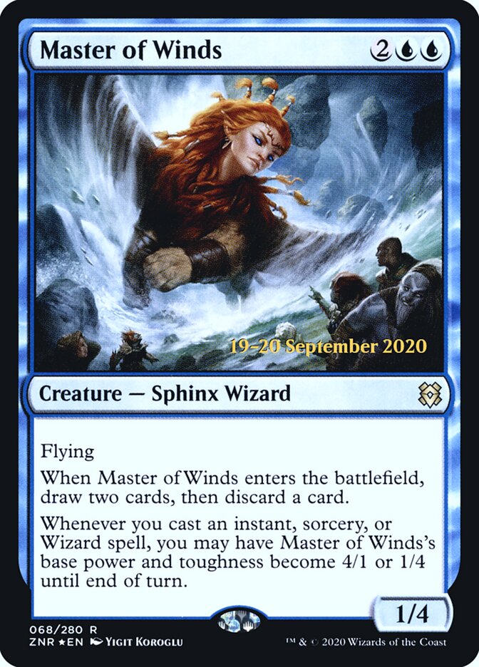 Master of Winds (Zendikar Rising Promos)