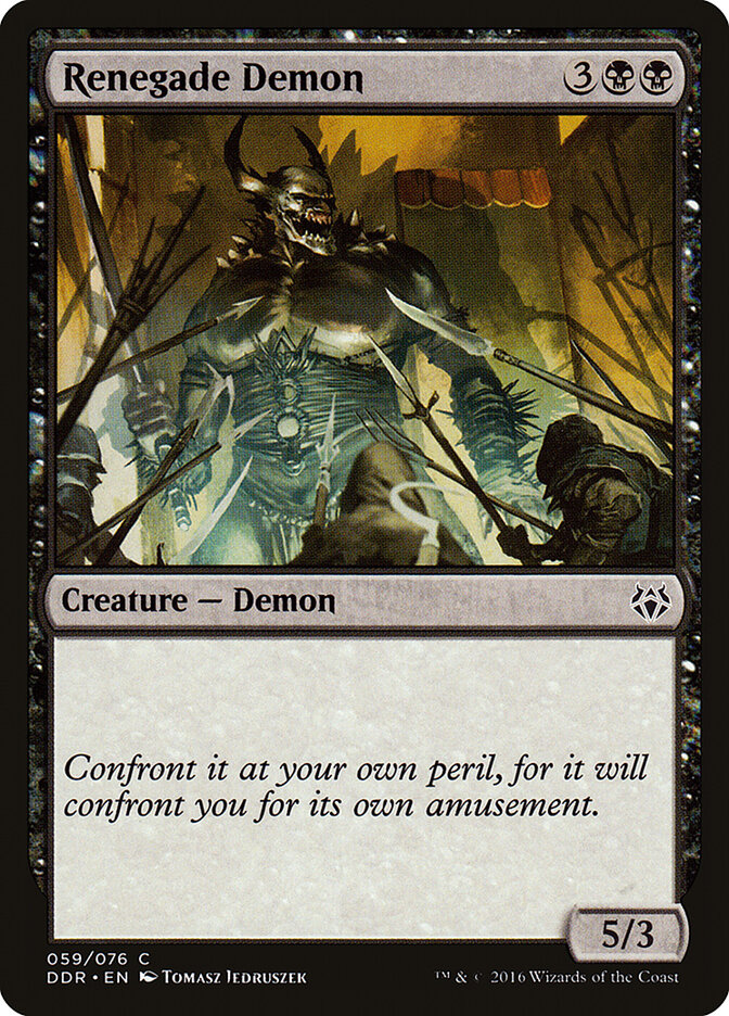 Renegade Demon (Duel Decks: Nissa vs. Ob Nixilis)