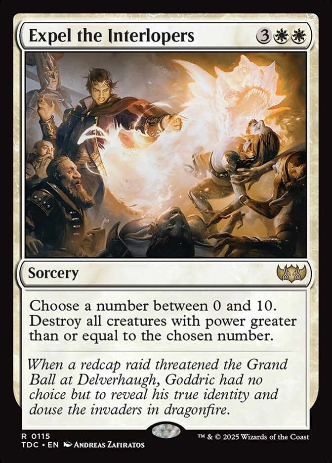 Expel the Interlopers (Tarkir: Dragonstorm Commander)