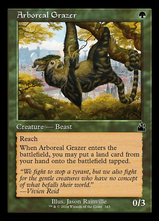 Arboreal Grazer (Ravnica Remastered)